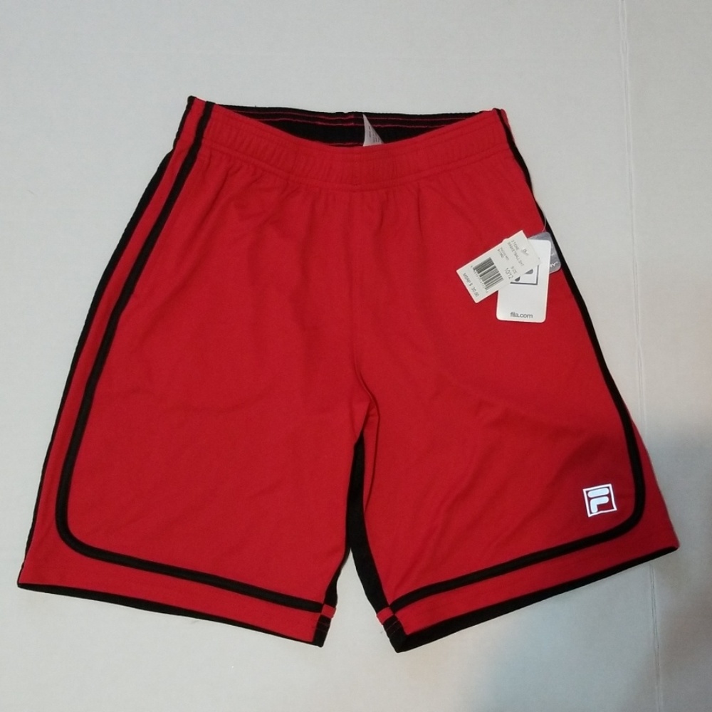 FILA Boys/Kids 2Ton Basketball Short 10/12 NWT